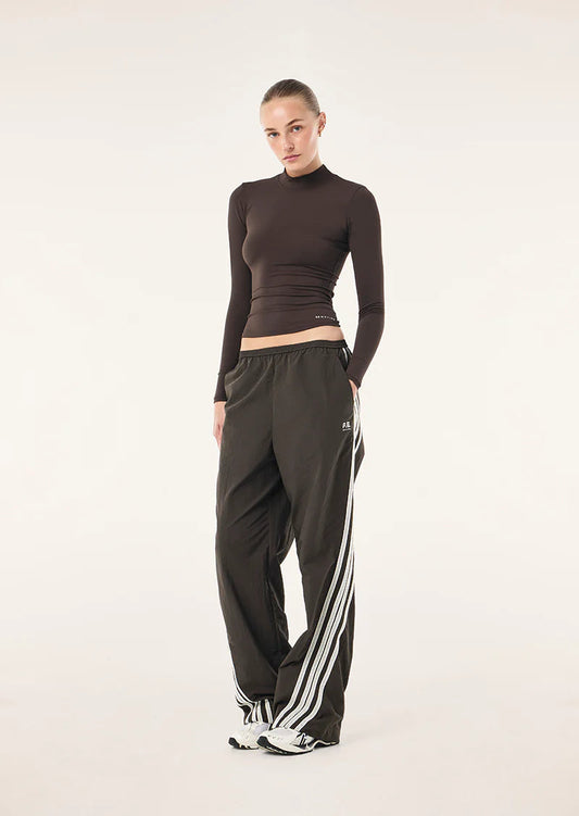 Radius Pant - Coffee and Whisper White P.E Nation