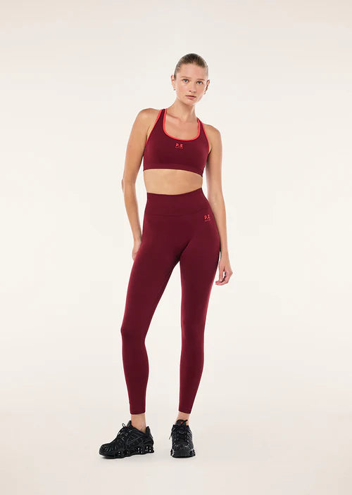 Adaption Seamless Sports Bra - Cabernet and Strawberry P.E Nation
