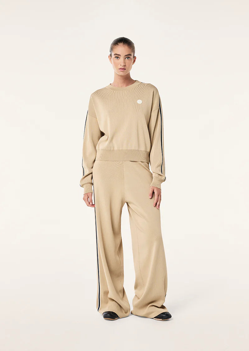 Retreat Knit Jumper - Oxford Tan P.E Nation