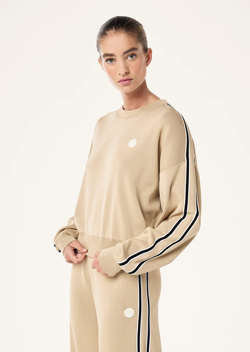 Retreat Knit Jumper - Oxford Tan P.E Nation