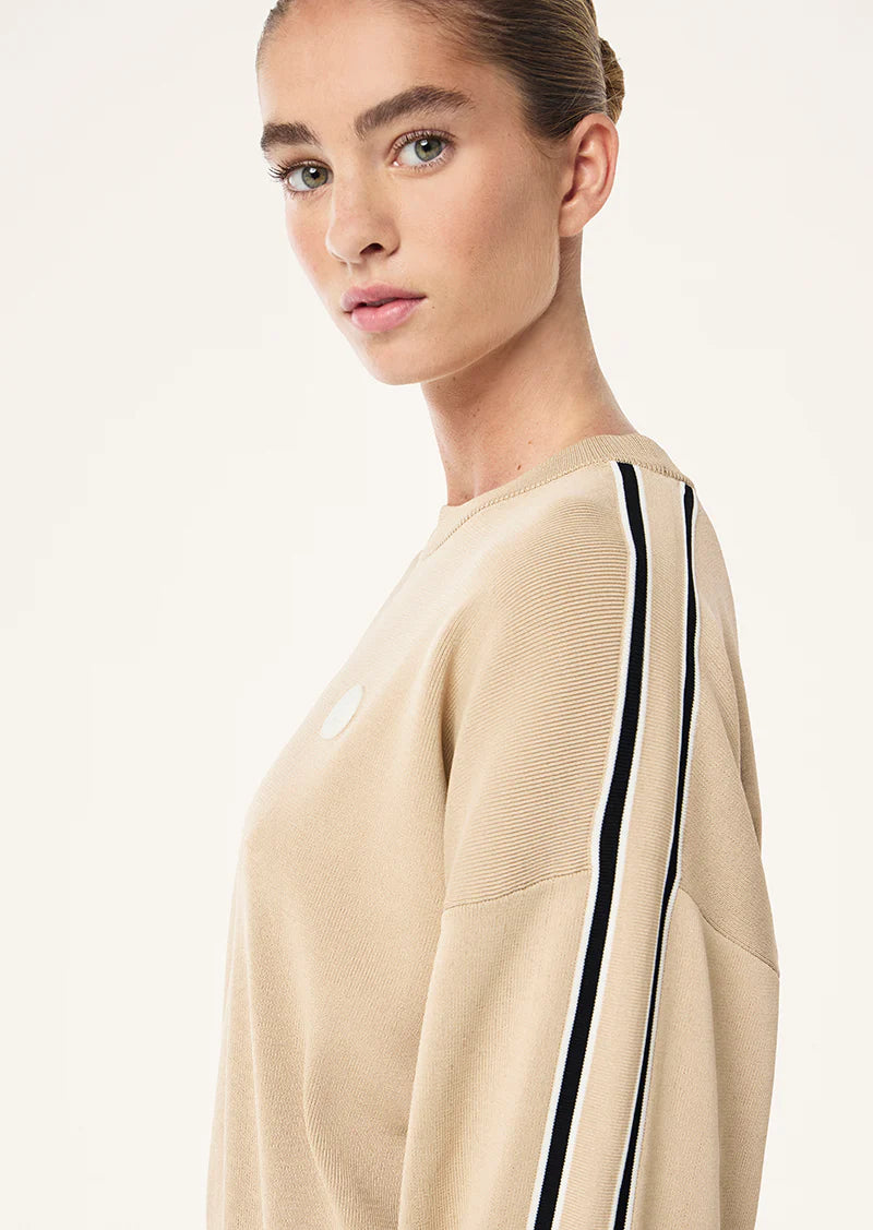 Retreat Knit Jumper - Oxford Tan P.E Nation