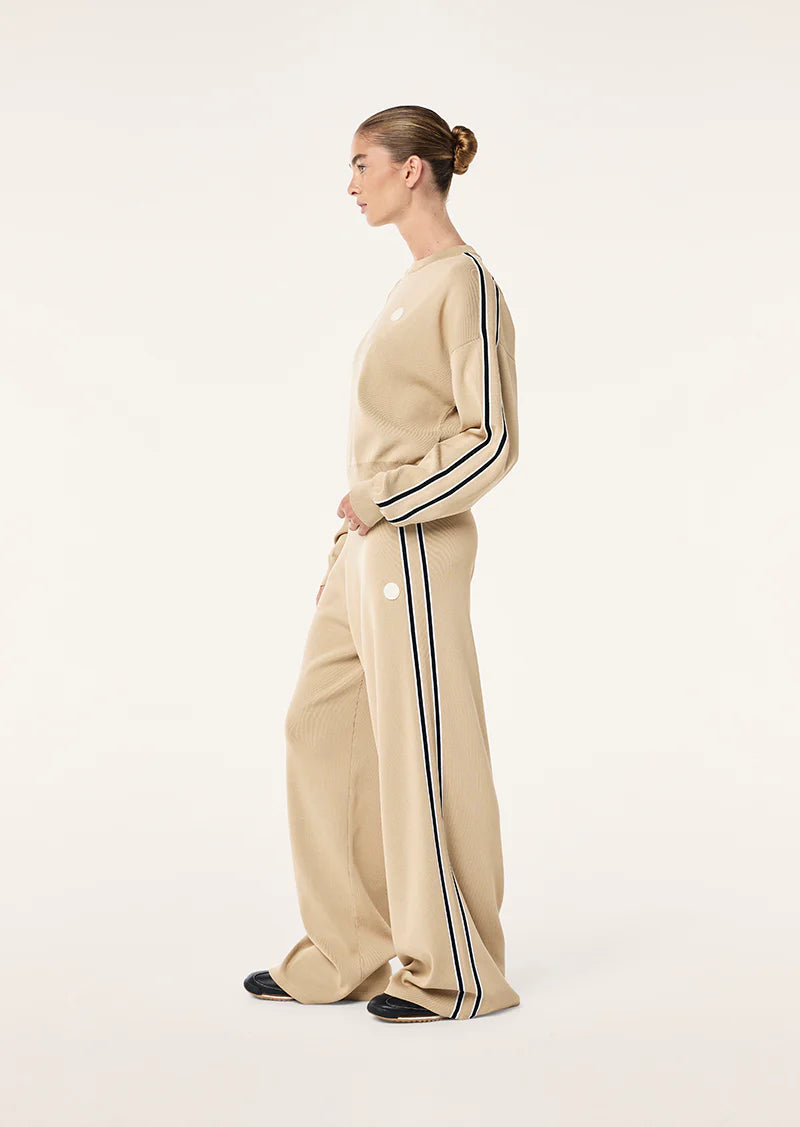 Retreat Knit Jumper - Oxford Tan P.E Nation