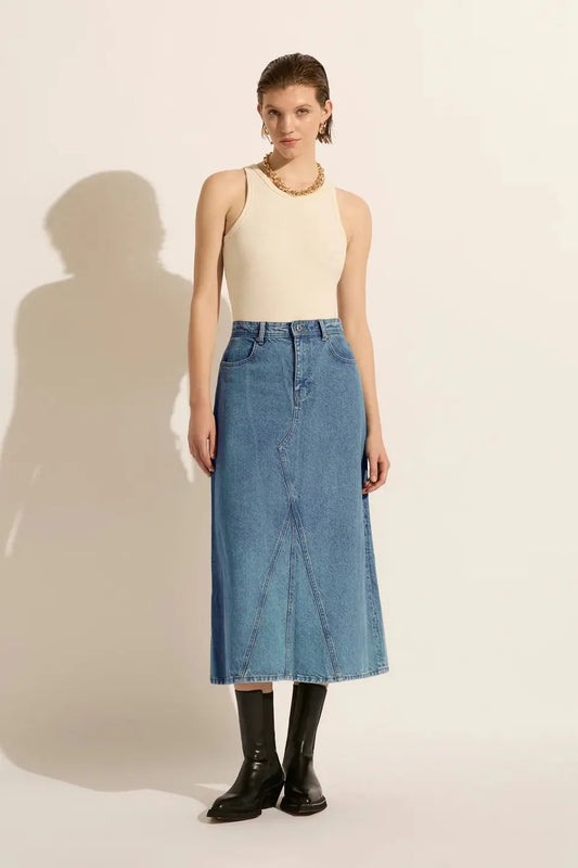 Ruby Maxi Skirt - Heritage Outland Denim