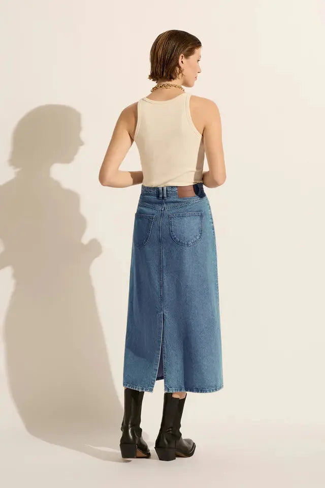 Ruby Maxi Skirt - Heritage Outland Denim
