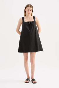 Alexis Mini Dress - Black Nude Lucy