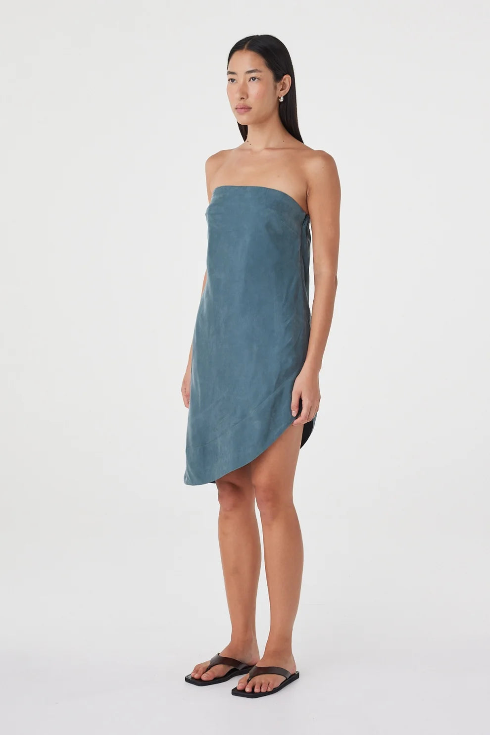 Rhea Dress - Teal Arcaa
