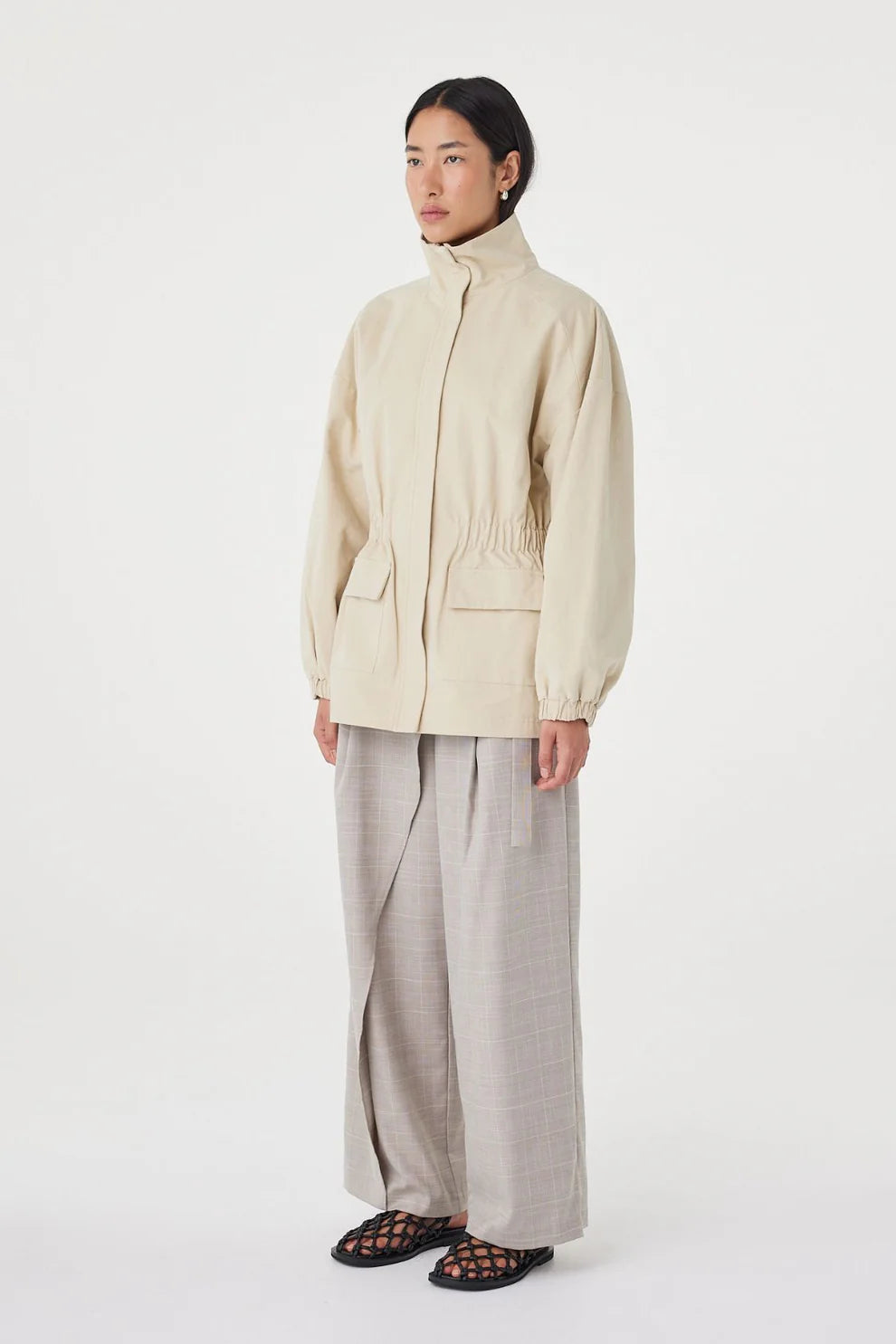 Amari Jacket - Beige Arcaa