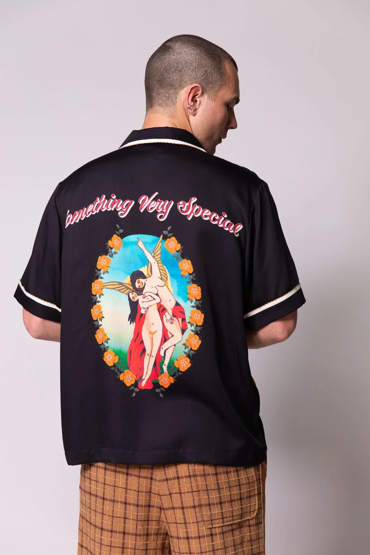 Black Guardian Angels Resort Shirt Something Very Special