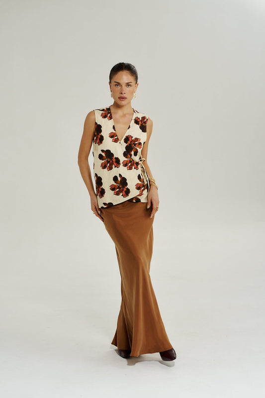 Wrap Vest - Butter Fleur Summi Summi