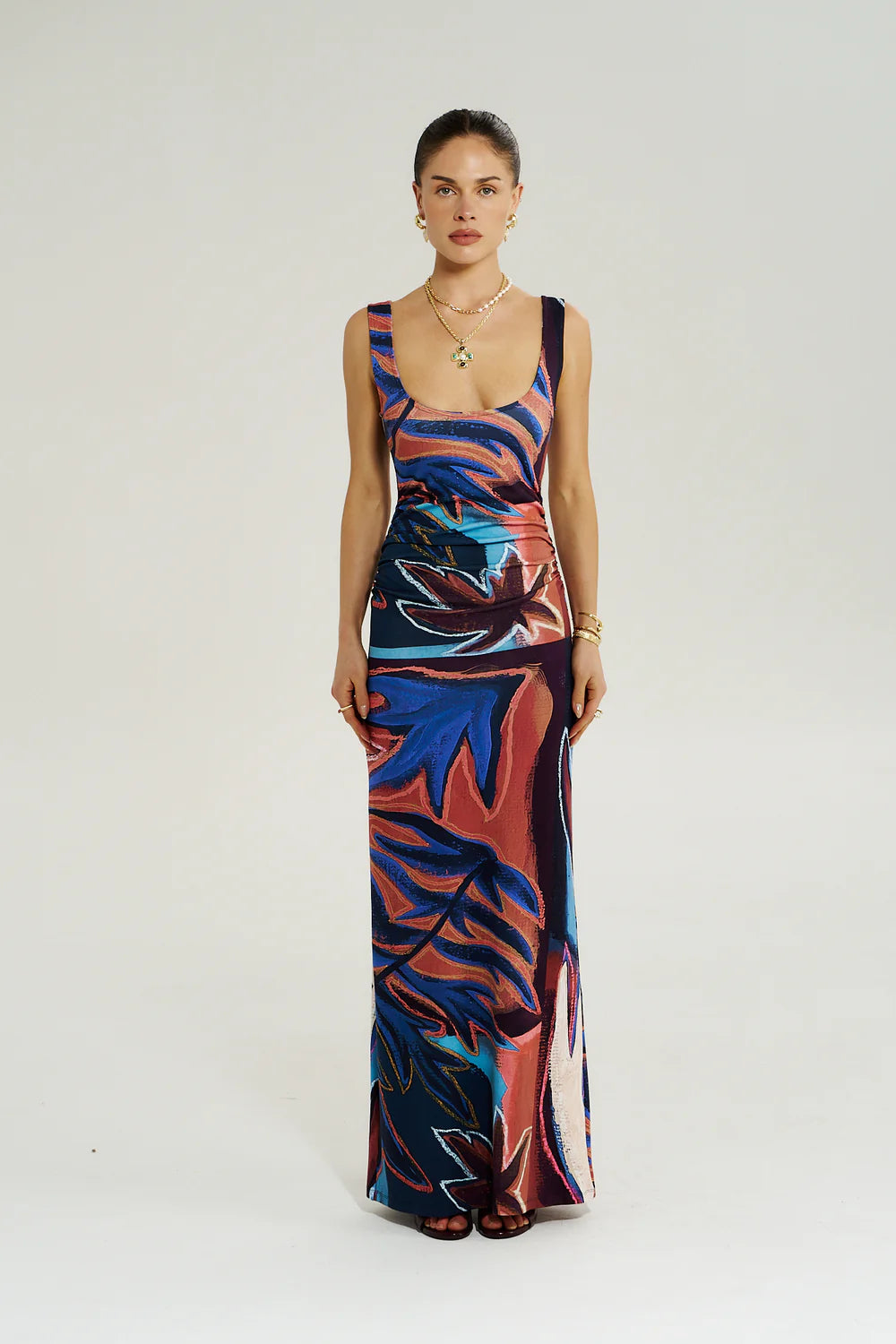Emma Maxi Dress - Bordeaux Summi Summi