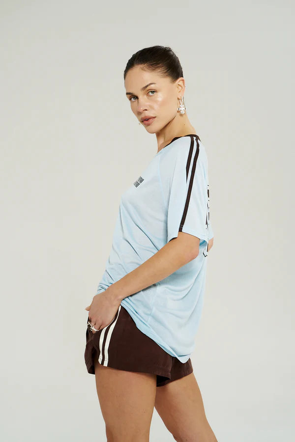 V Neck Jersey Tee - Icel Summi Summi