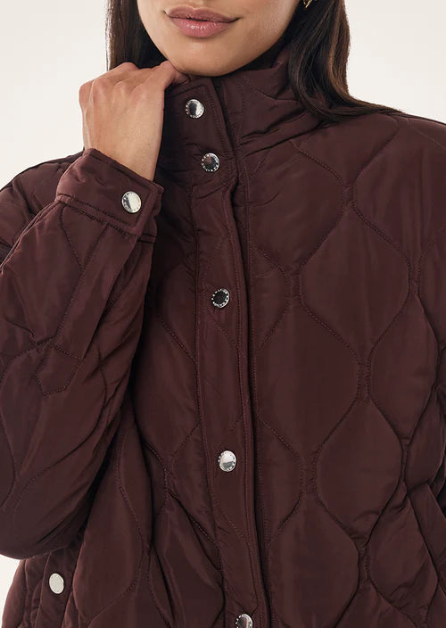 Surge Quilt Jackey - Mahogany P.E Nation