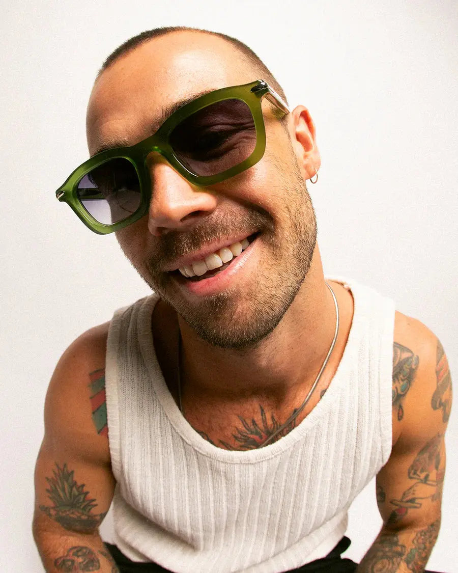 Saint Koa Sunglasses - Olive Oscar and Frank