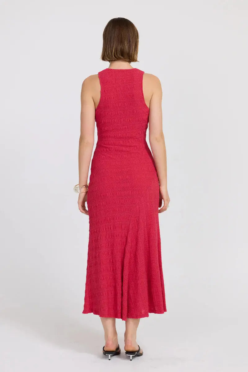 Sanoma Dress - Hibiscus Sovere