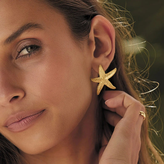 Siesta Gold Earrings Arms of Eve