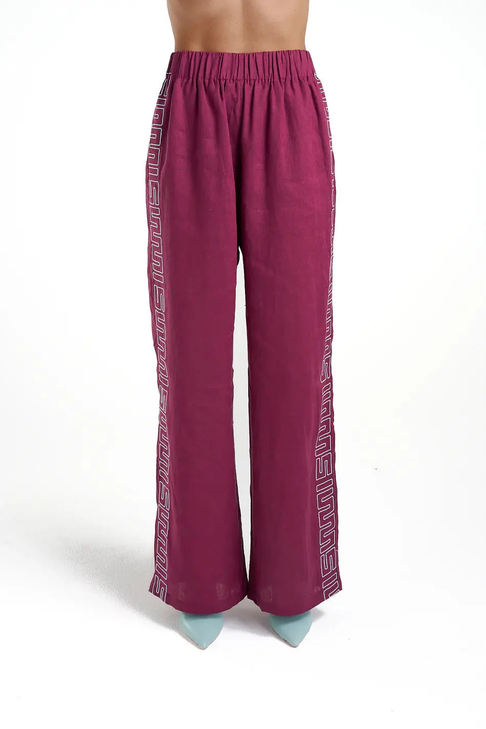 Sig Linen Pant - Plum Summi Summi