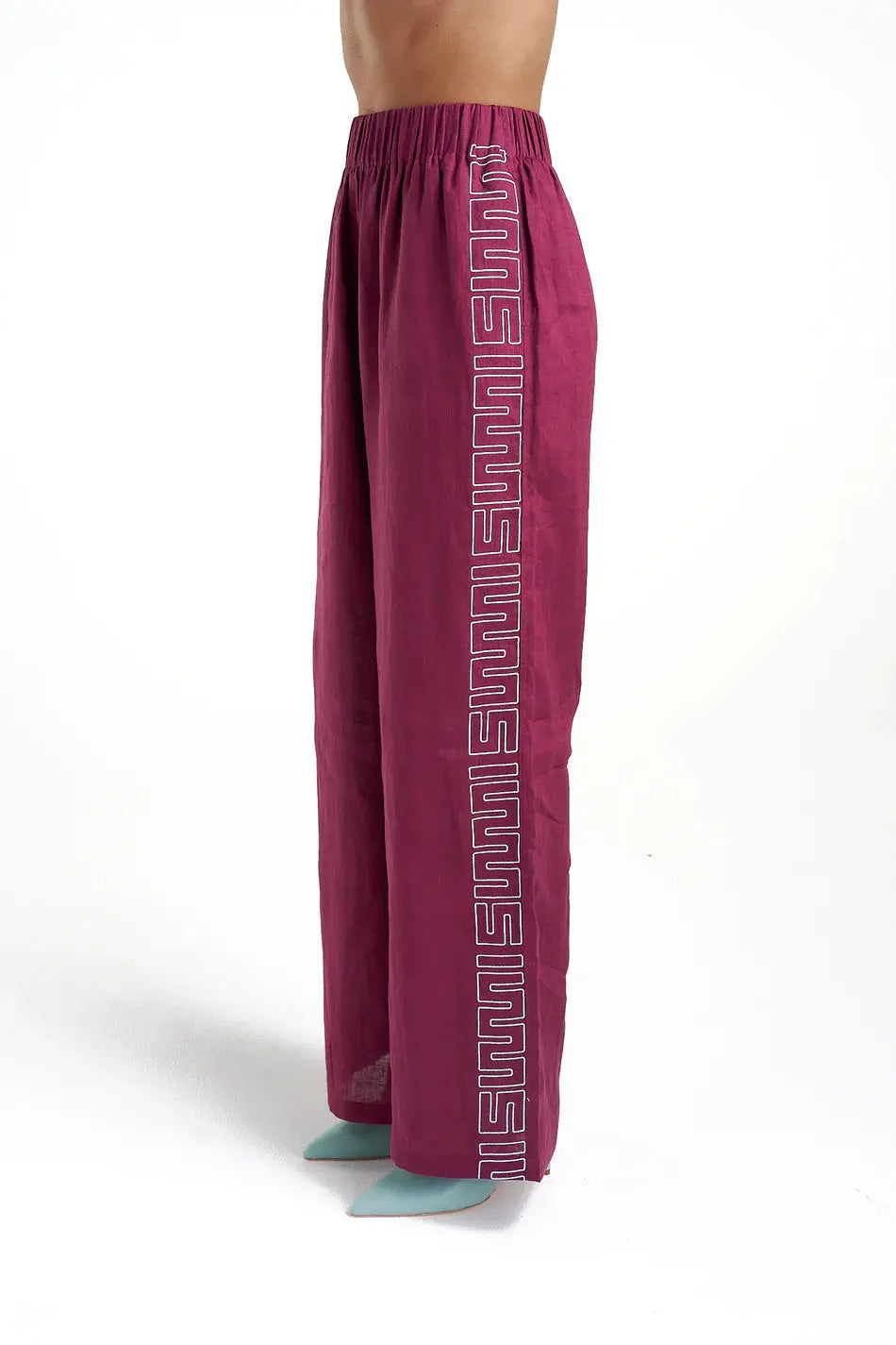Sig Linen Pant - Plum Summi Summi