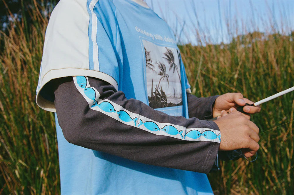Dancing With Dolphins Long Sleeve Tee Spicy Dugong
