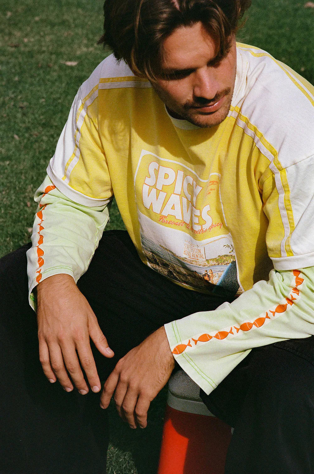 Spicy Waves Long Sleeve Tee Spicy Dugong