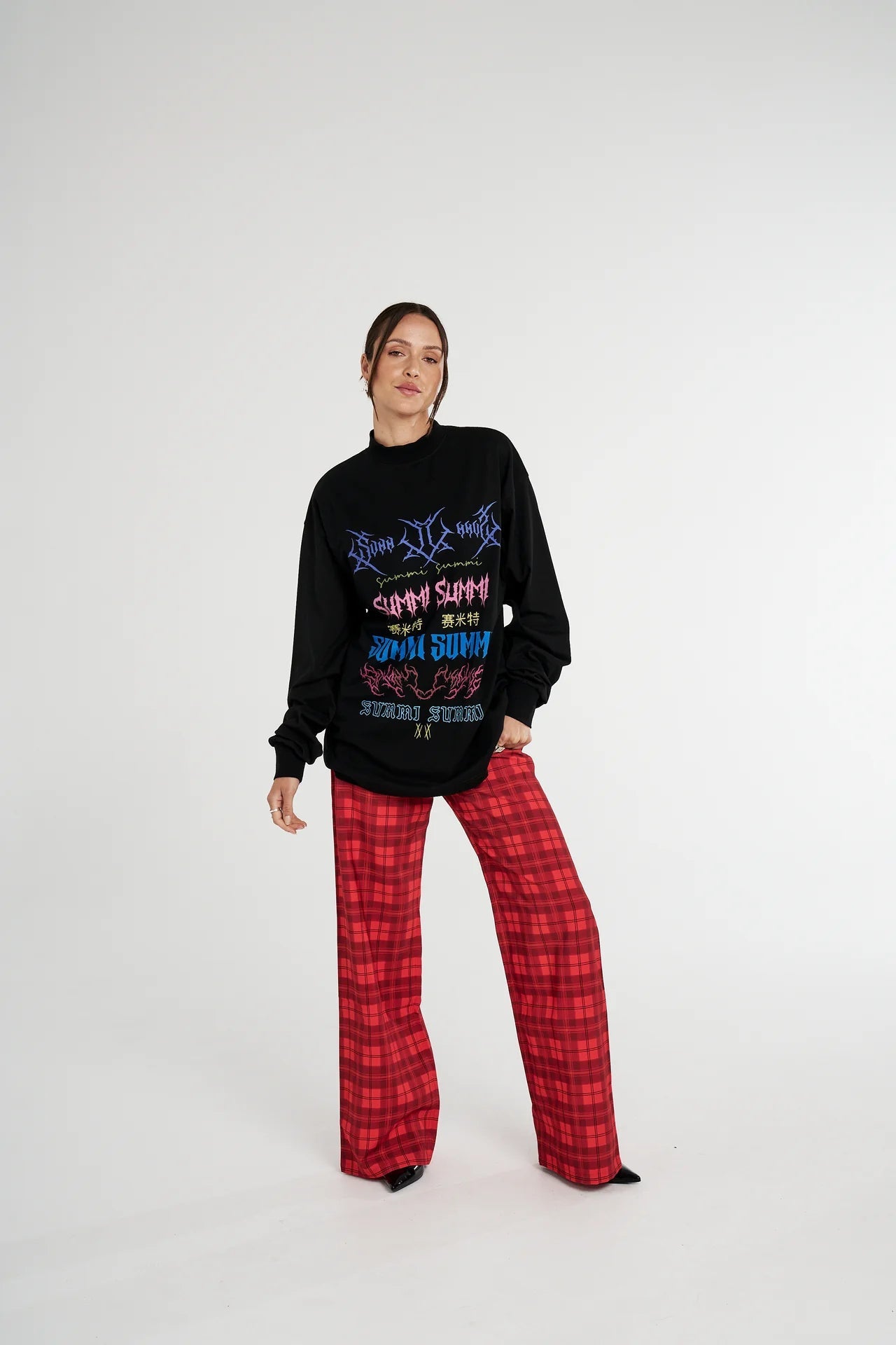 LS Band Tee - Black Summi Summi