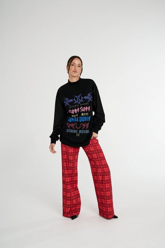 LS Band Tee - Black Summi Summi