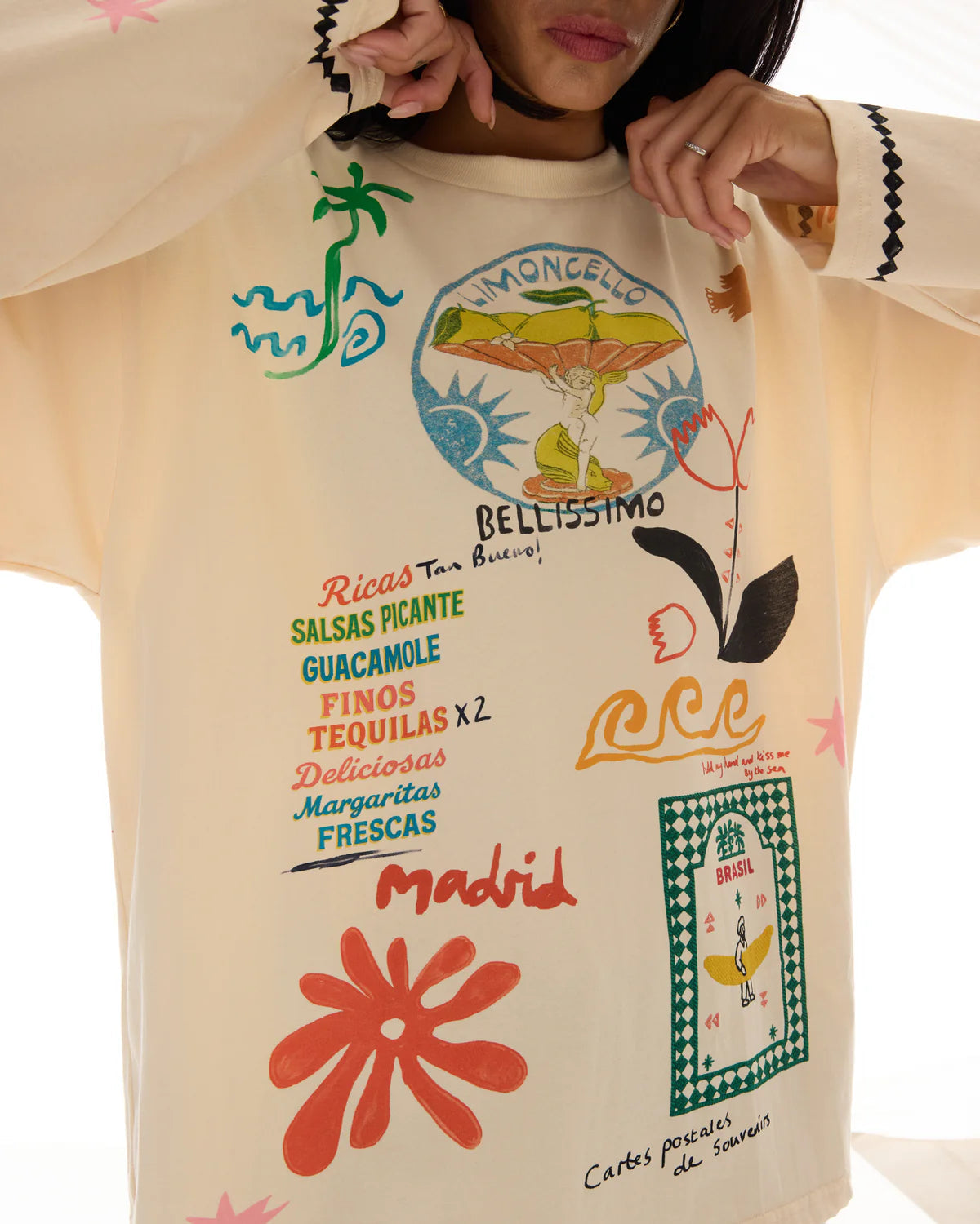 Postcards of Summer Long Sleeve Tee The Tales