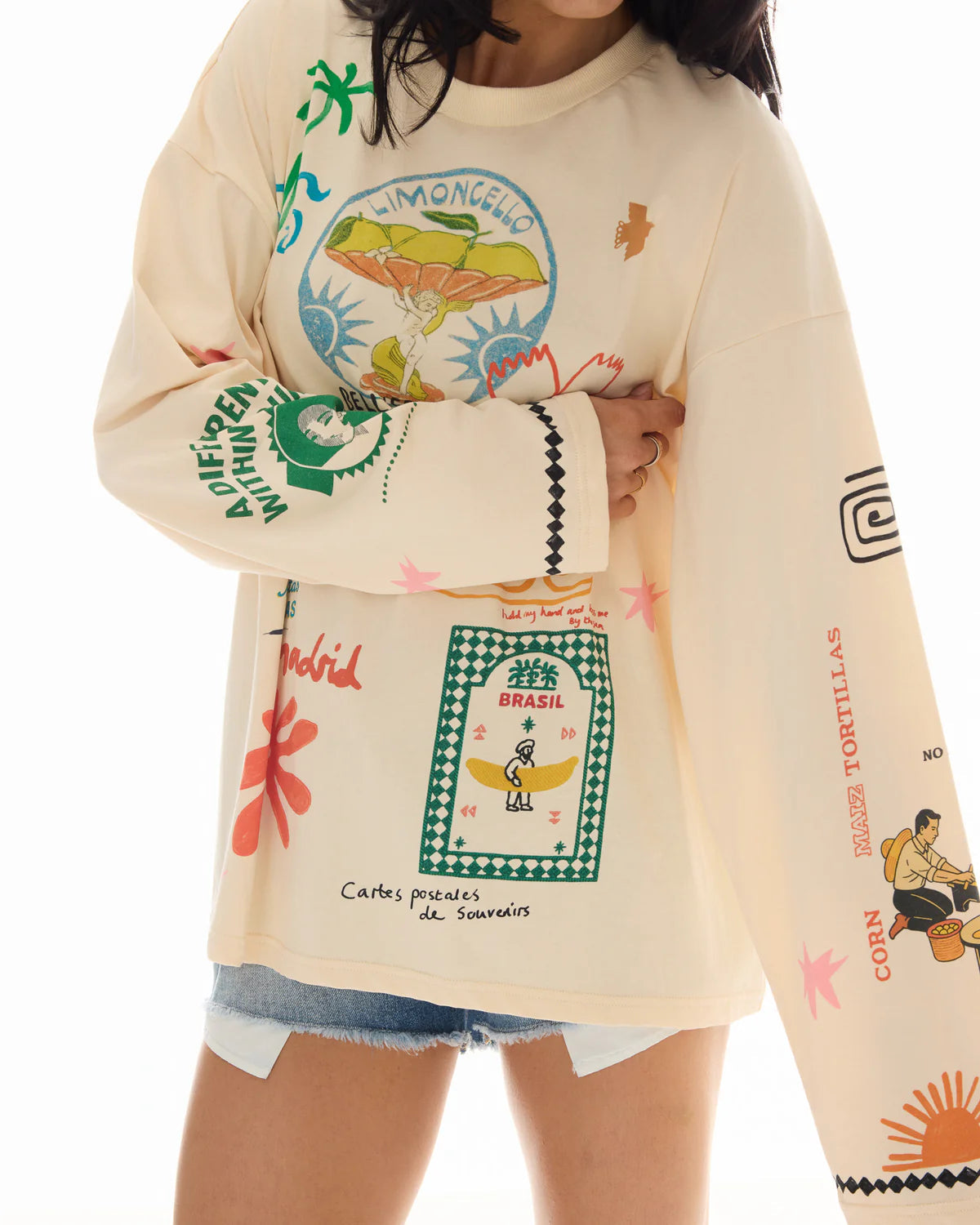 Postcards of Summer Long Sleeve Tee The Tales