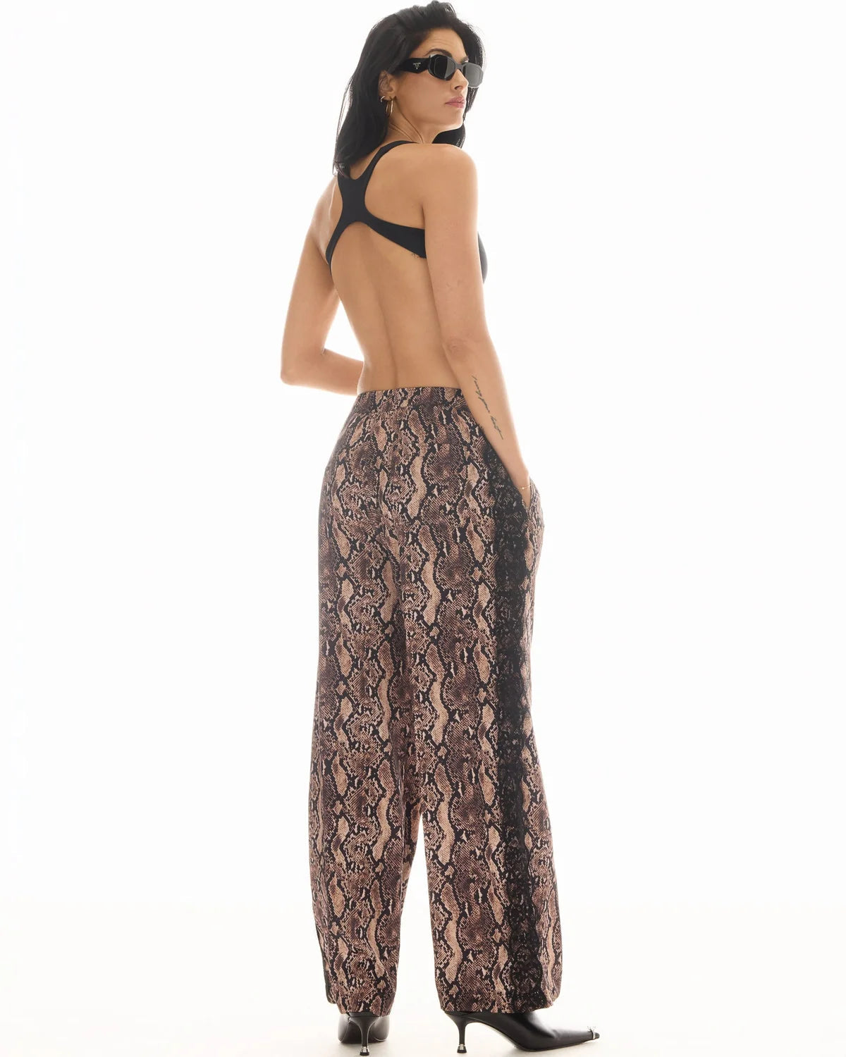 Frida Snake Lace Tuxedo Pants The Tales