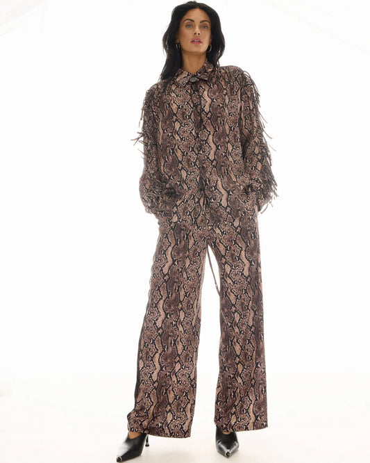 Frida Snake Lace Tuxedo Pants The Tales