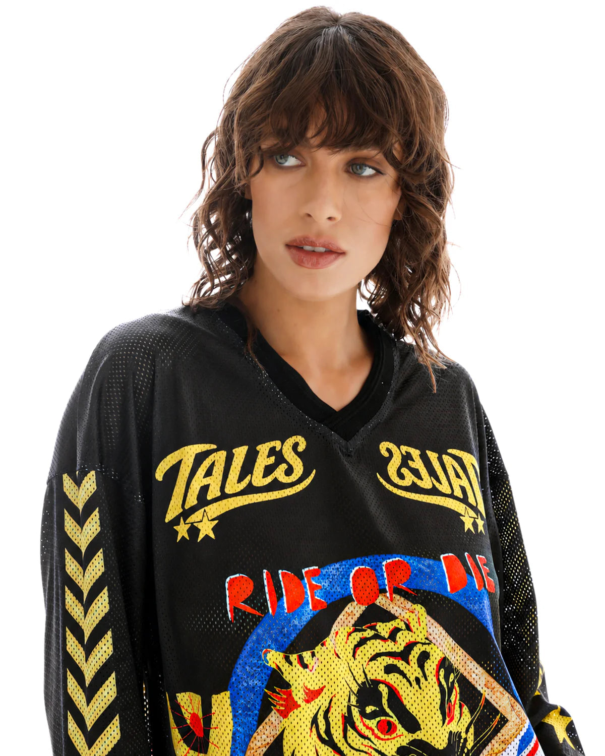 Ride or Die Mesh Football Jersey The Tales