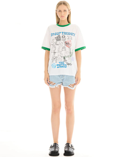 Group Therapy Tee - Green The Tales