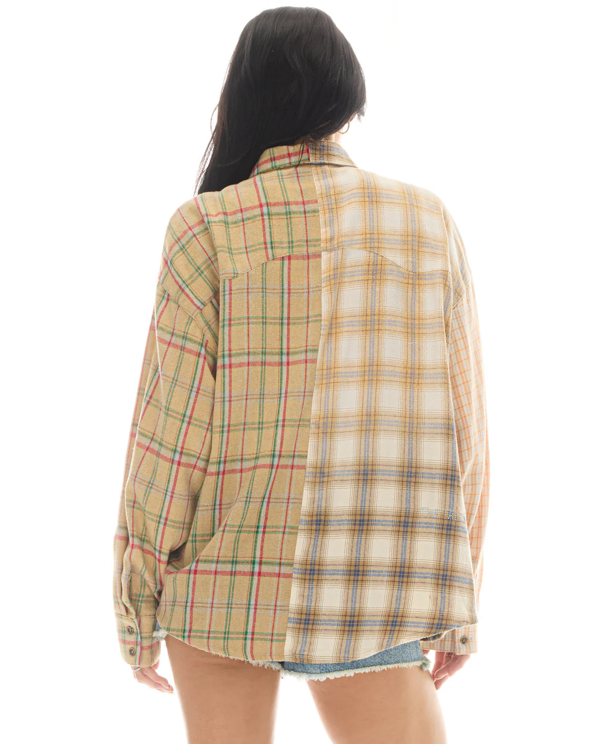 Half n Half Teddy Western Shirt The Tales