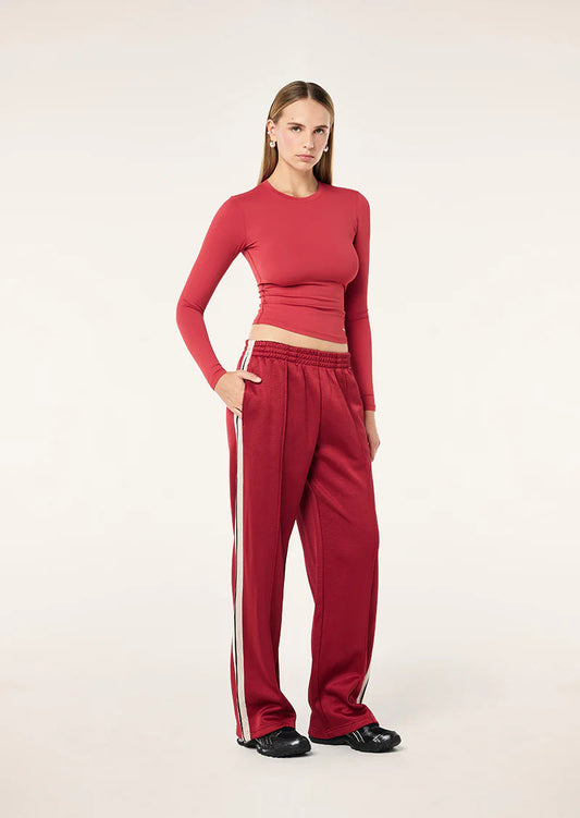 Tricot Trackpant - Cherry P.E Nation