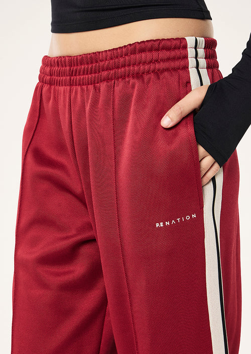 Tricot Trackpant - Cherry P.E Nation