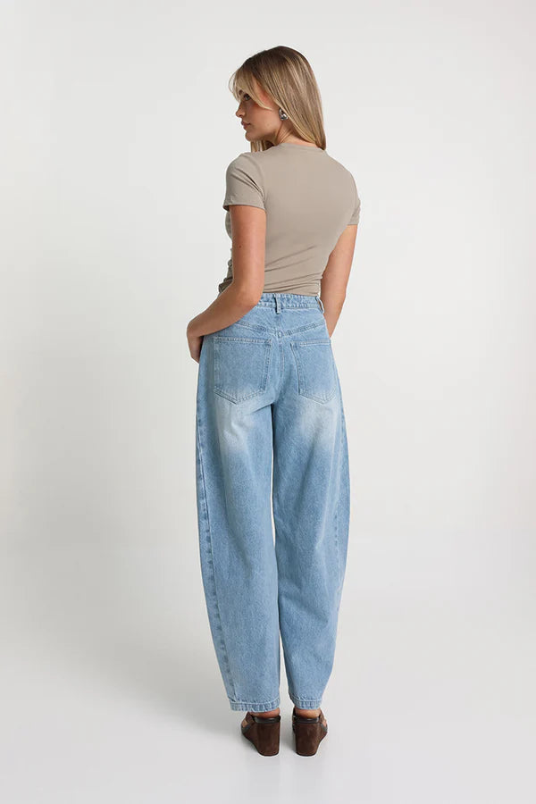 Tammy Baby Tee - Cement Madison