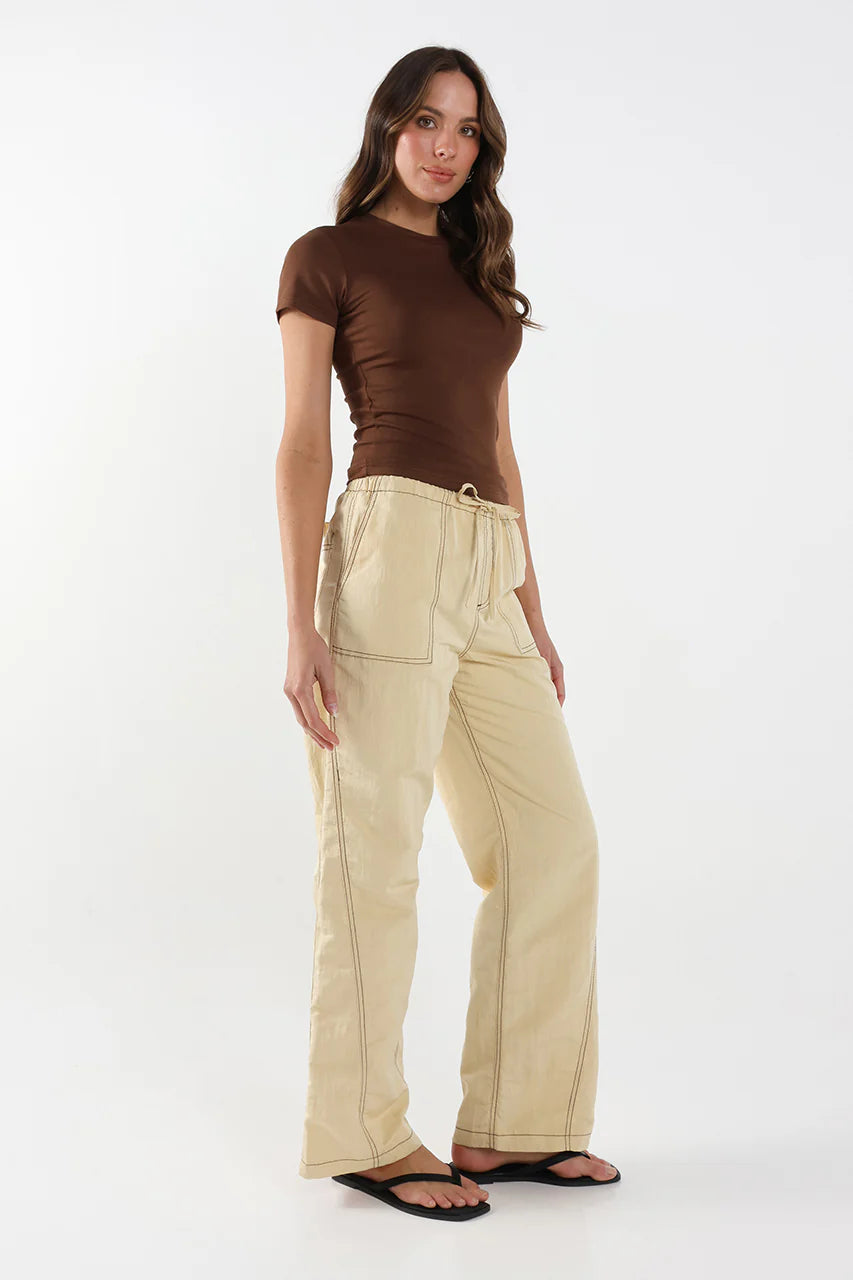 Tammy Baby Tee - Chocolate Madison
