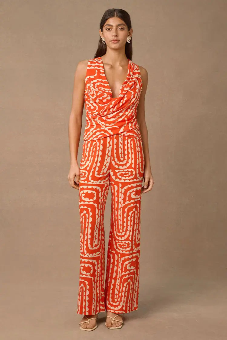 Tempo Print Pant Mon Renn