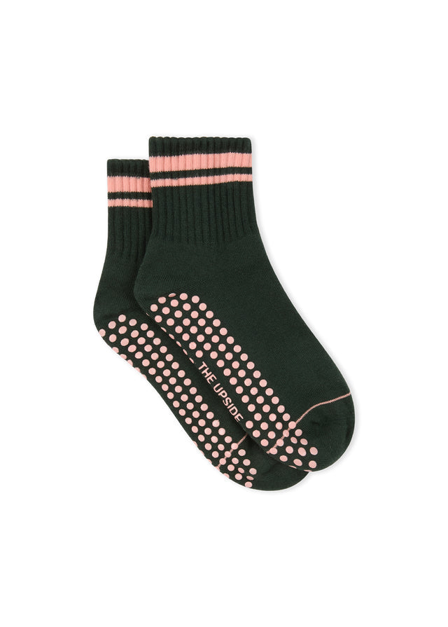 Tamara Grip Sock - Jungle Green The Upside