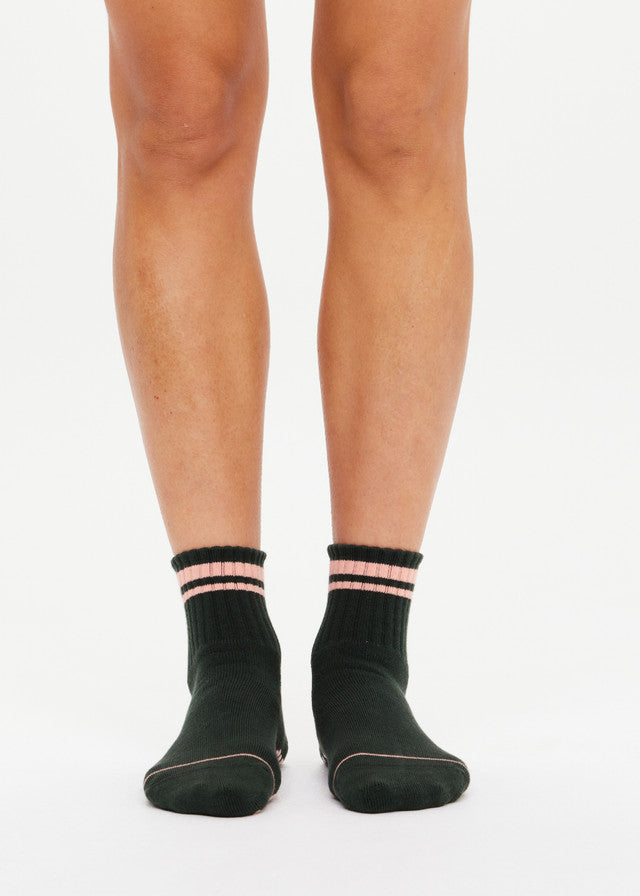 Tamara Grip Sock - Jungle Green The Upside