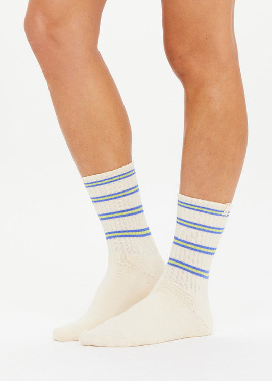 Isadora Crew Sock - Stripe The Upside