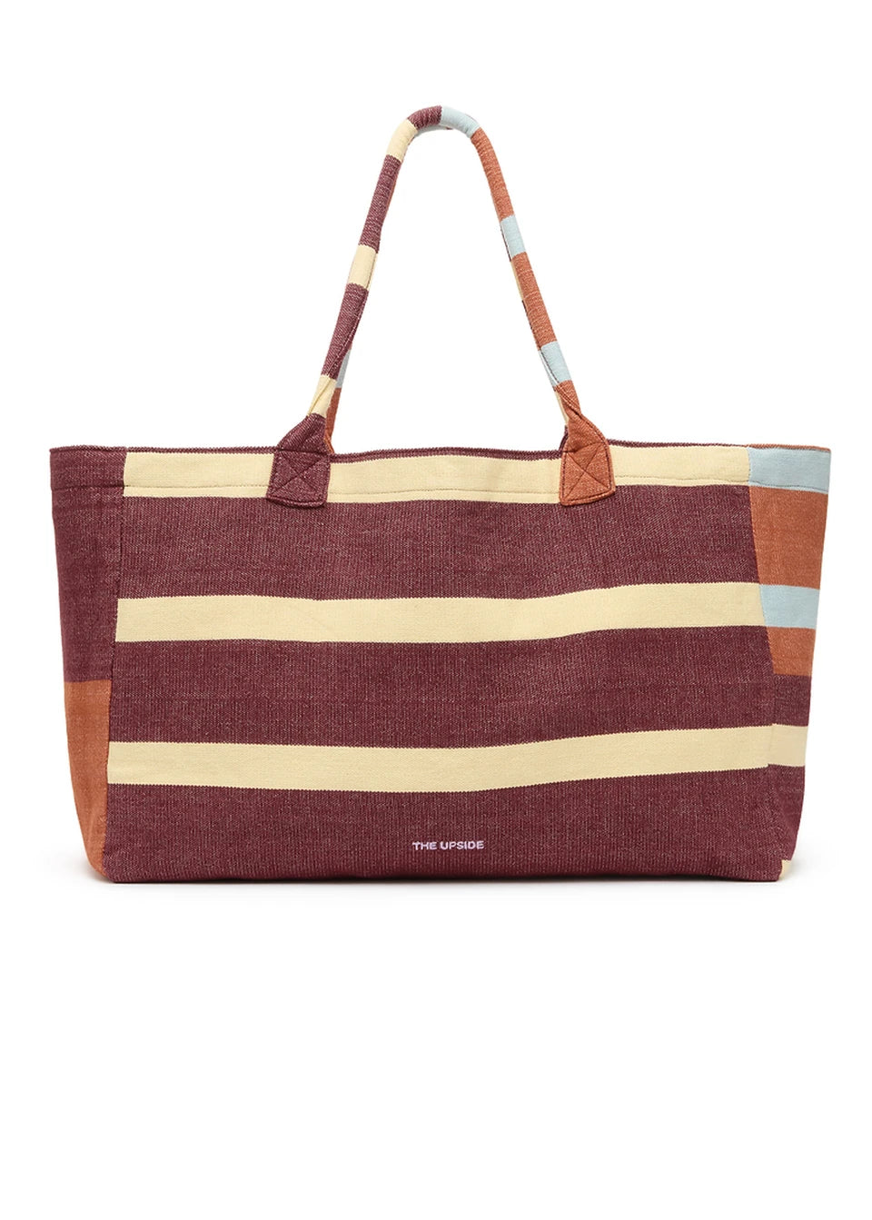 Del Sol Rhodes Tote Bag - Stripe The Upside