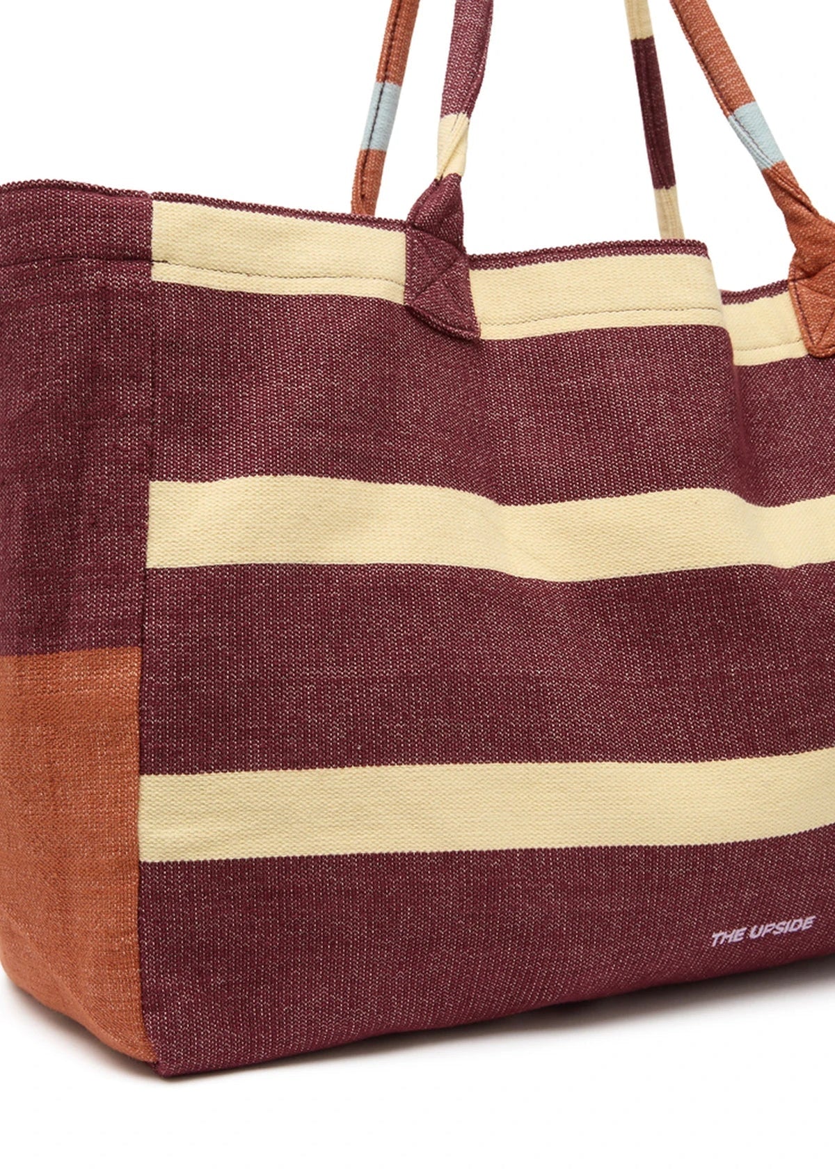 Del Sol Rhodes Tote Bag - Stripe The Upside