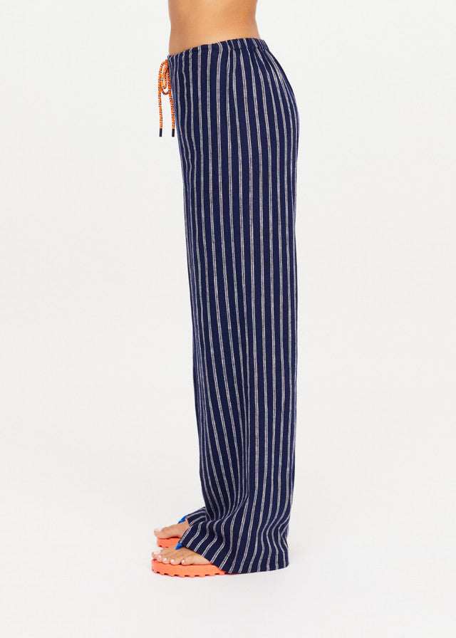 Belize Charlie Drawstring Pant - Stripe