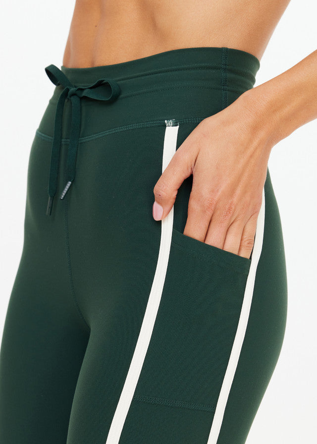 Santa Fe 25IN Midi Pant - Jungle Green The Upside