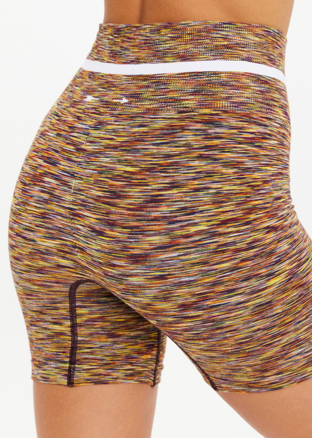 Seamless 5IN Spin Short - Multi The Upside