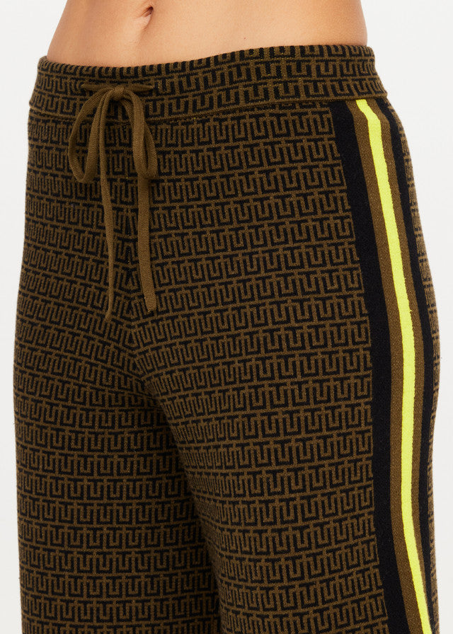 Castilla Juniper Knit Pant - Olive The Upside