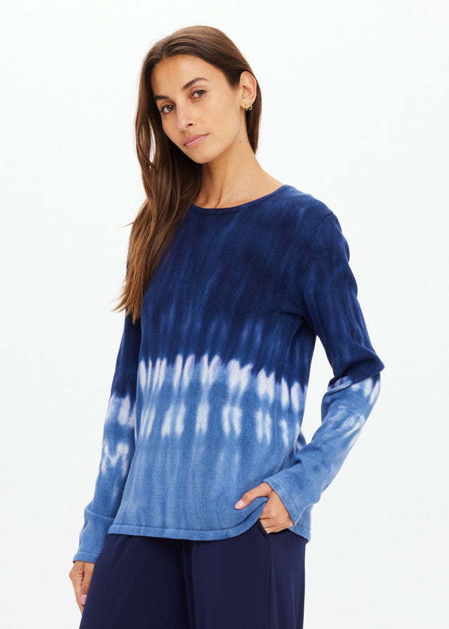 Seeker Amana Long Sleeve Knit - Tie Dye The Upside