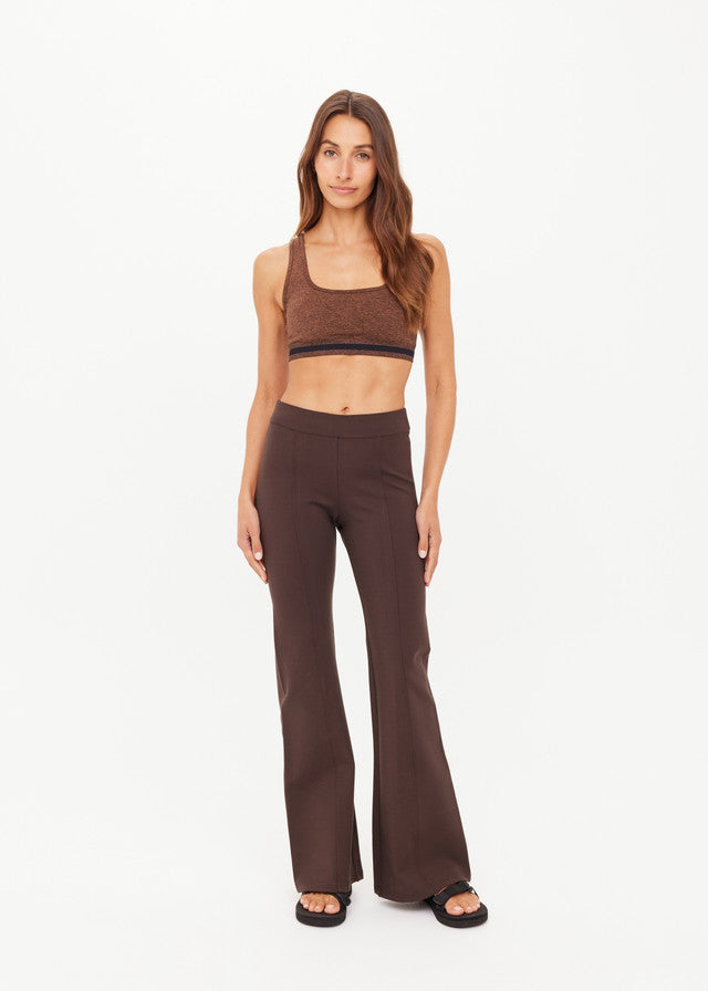 Joyela Flare Pant - Cocoa The Upside