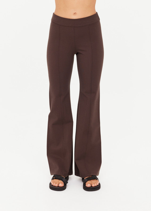 Joyela Flare Pant - Cocoa The Upside