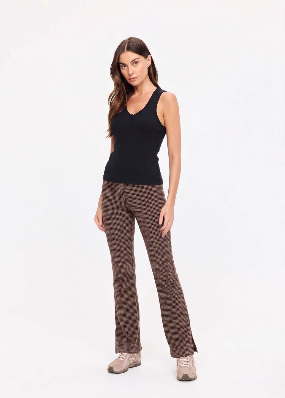 Zinnia Florence Flare Pant - Check The Upside